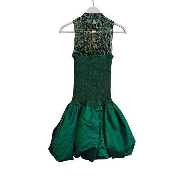 All That Jazz Vintage Emerald Green Dress Size: 3 / 4 (Small) 90's 80's Prom - Picture 2 of 7